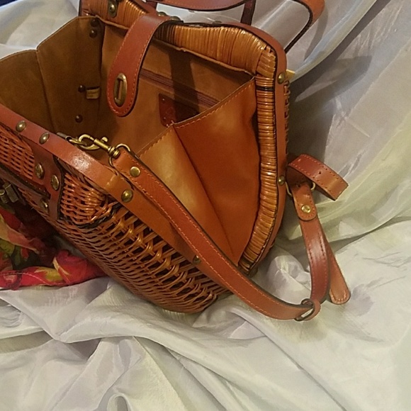 Patricia Nash Bags Patricia Nash Lucena Spring Wicker Bag Poshmark